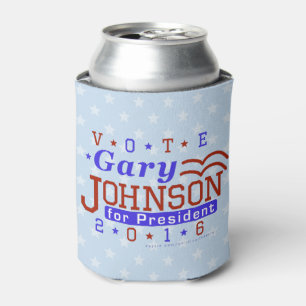 Gary Johnson President 2016 Verkiezingslibertarian Blikjeskoeler