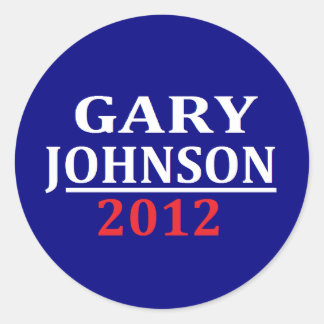 Gary Johnson Stickers