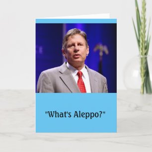 Gary Johnson Verjaardag Kaart