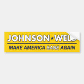 Gary Johnson/Weld Libertarian Bumpersticker (Voorkant)