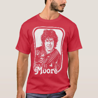 Gary Moore Retro Style Fan Design T-shirt