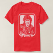Gary Moore Retro Style Fan Design T-shirt (Design voorkant)