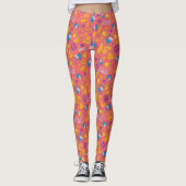 Gary Pattern Volwassen Leggings (Voorkant)