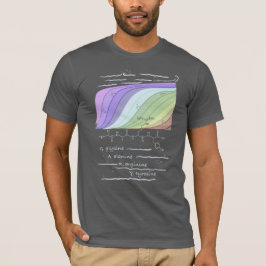 GARY-peptide, AUC-thema, aangepaste tekst, donker T-shirt