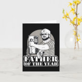 Gary Plauche Shirt Vader van het Jaar Gary Plauche Kaart (Gele Bloem)