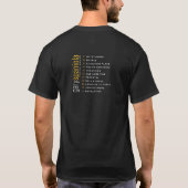 Gary Spaniola - Losgemaakte T-Shirt 0121 (Achterkant)