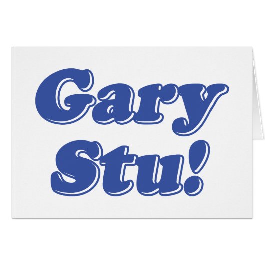 Gary Stu! (Voorkant Horizontaal)