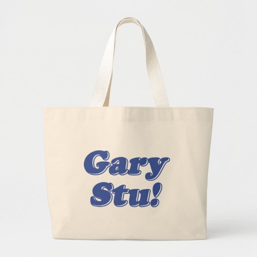 Gary Stu! Grote Tote Bag (Voorkant)