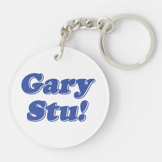 Gary Stu! Sleutelhanger (Achterkant)