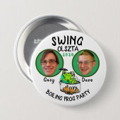 Gary Swing / Dave Olszta 2020 Ronde Button 7,6 Cm (Voorkant /achterkant)