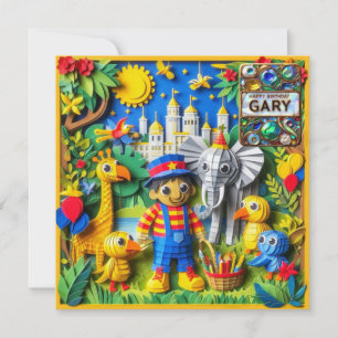 GARY ~ Verjaardag Kaart ~ Park Ranger ~