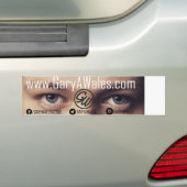 Gary Wales Car Bumpersticker (Op auto)