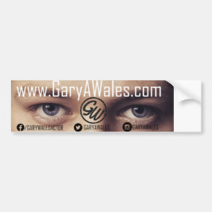 Gary Wales Car Bumpersticker