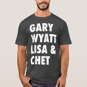 Gary Wyatt Lisa & Chet Science T-shirt