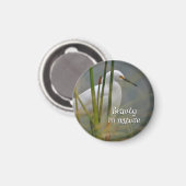 Garza blanca magneet (Voorkant / Achterkant)