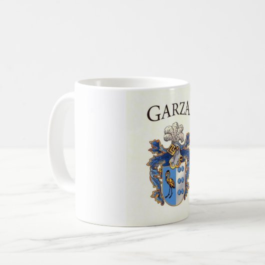 Garza Crest Cup Koffiemok (Voorkant links)
