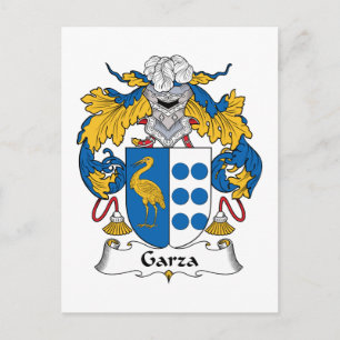 Garza Family Crest Briefkaart
