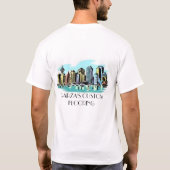 Garza's Custom Flooring T-shirt (Achterkant)