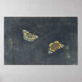 Garzoni - Twee Butterflies Poster (Voorkant)