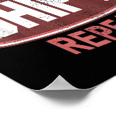 Gas Clutch Shift Repeat Funny Car Enthusiast Manua Poster (Hoek)