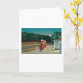 Gas - Edward Hopper Kaart (Gele Bloem)