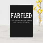 GAS GEHAD Grapppige Papa Grappige Uitspraak Kantoo Kaart (Gele Bloem)