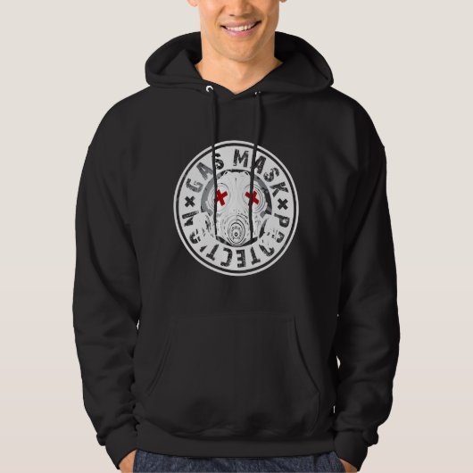 GAS_MASK_BESCHERMING HOODIE (Voorkant)