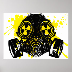 GAS_MASK_BESCHERMING POSTER