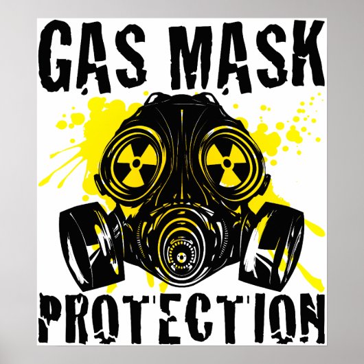 GAS_MASK_BESCHERMING POSTER (Voorkant)