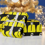 GAS MASK FUNNY CHRISTMAS WRAPPING PAPER CADEAUPAPIER<br><div class="desc">GAS MASK GUY CHRISTMAS WRAPPING PAPER</div>