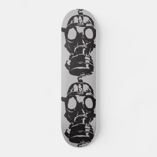GAS MASK SKATEBOARD (Voorkant)