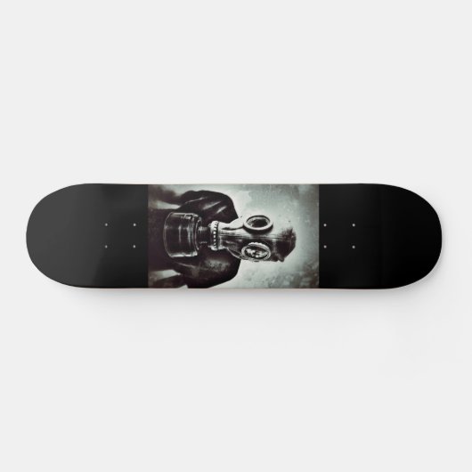 GAS MASK SKATEBOARD DECK (Horizontaal)