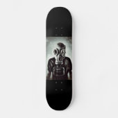 GAS MASK SKATEBOARD DECK (Voorkant)