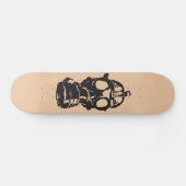 GAS MASK SKATEBOARD DECK (Horizontaal)