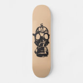 GAS MASK SKATEBOARD DECK (Voorkant)