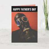 GAS MASK VADERDAG KAARTEN (Voorkant)