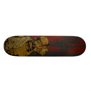 Gas Mask Zombie skateboardt Skateboard