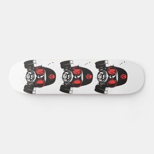 Gas Masker Persoonlijk Skateboard (Horizontaal)