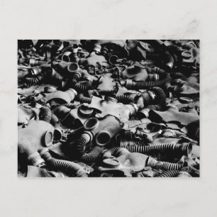 Gas Masks Briefkaart