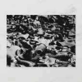 Gas Masks Briefkaart (Voorkant)