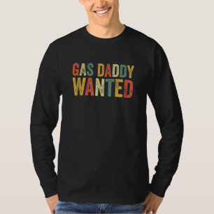 Gas papa wilde grappige benzine prijzen grap uitga t-shirt