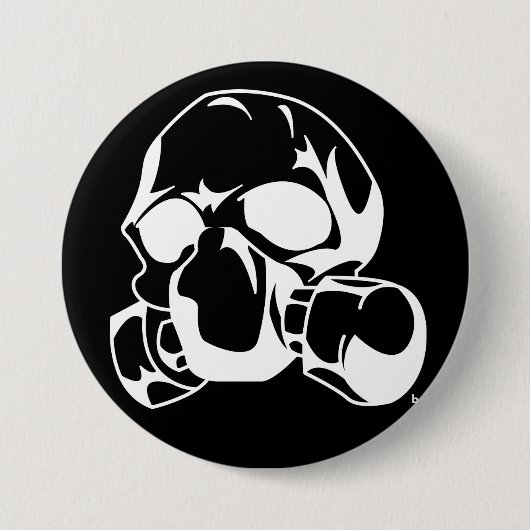 gas ronde button 7,6 cm (Voorkant)