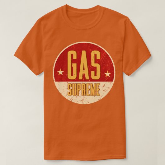 GAS station Hoogste T-shirt (Design voorkant)