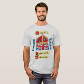 GAS T - Diamond Jubilee logo T-shirt (Voorkant volledig)