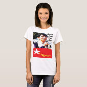GAS T - Politics-Aung San Suu Kyi T-shirt (Voorkant volledig)