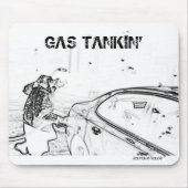 Gas Tankin' Mousepad Muismat (Voorkant)