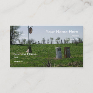 Gas Up on Route 66 Visitekaartje