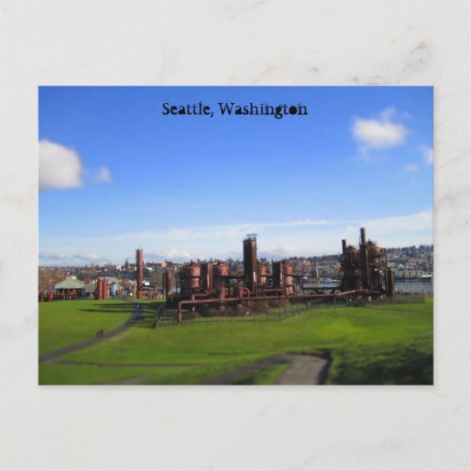 Gas Works Park Briefkaart (Voorkant)