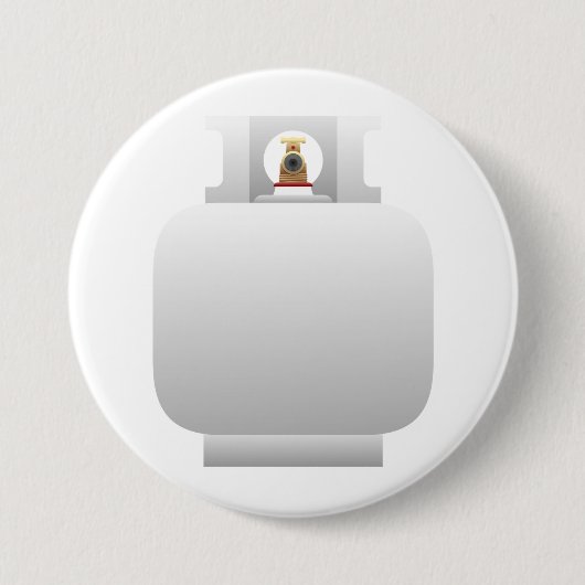 Gasfles Knop Ronde Button 7,6 Cm (Voorkant)