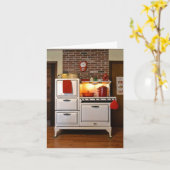  gasfornuis Notecard Kaart (Gele Bloem)